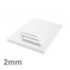 PVC balts_2mm