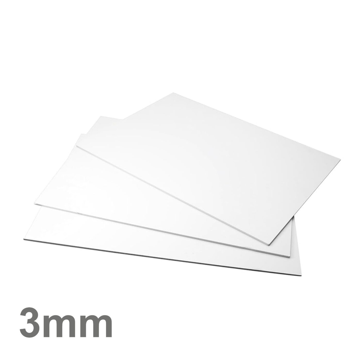 Cast Pvc Cast PVC, balts, 3mm - Orgstikls